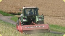 Bild vom Mulchen